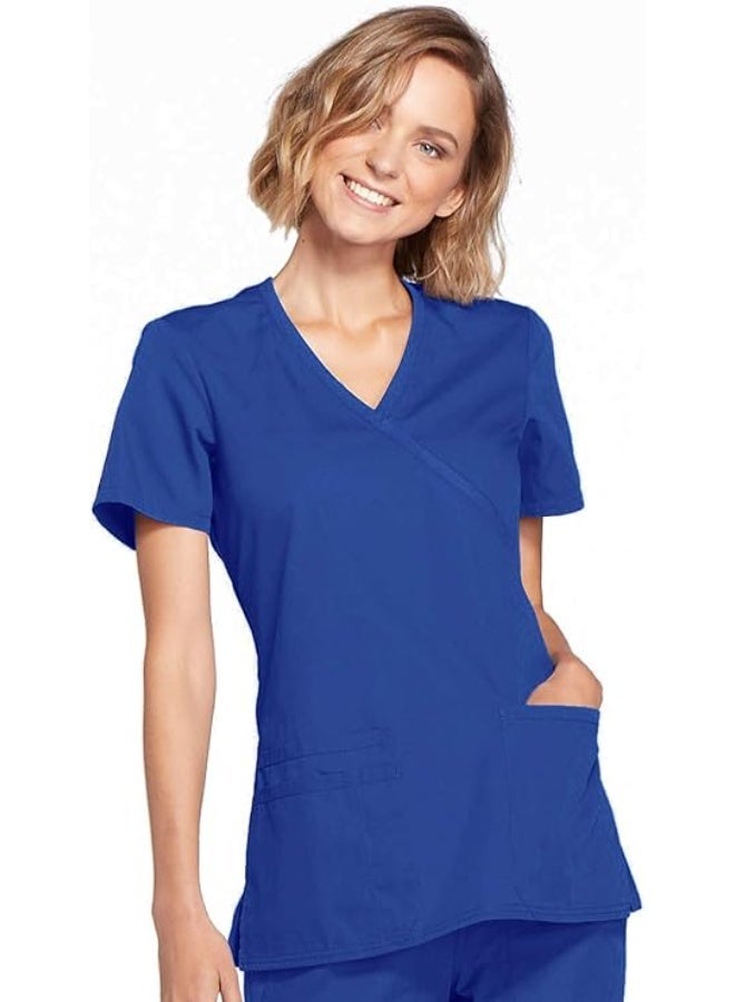 Scrubs Medical Uniform Women and Man Scrubs Set Medical Scrubs Top and Pants - Image 1